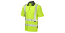 Rockham ISO 20471 Cl 2 Coolviz Polo Shirt HV Yellow